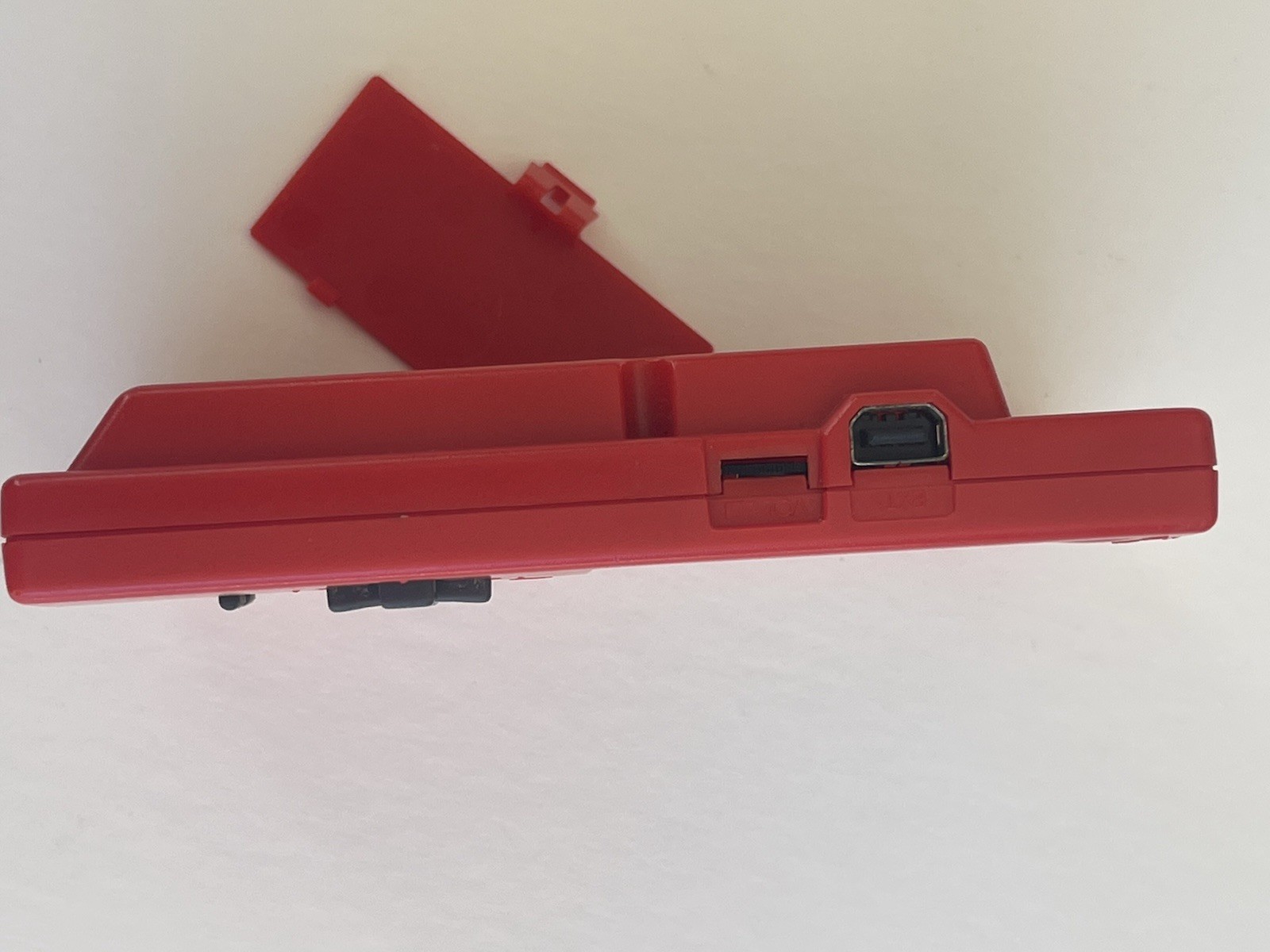 Nintendo Game Boy Pocket Red Handheld System Headphone Jack MGB-001