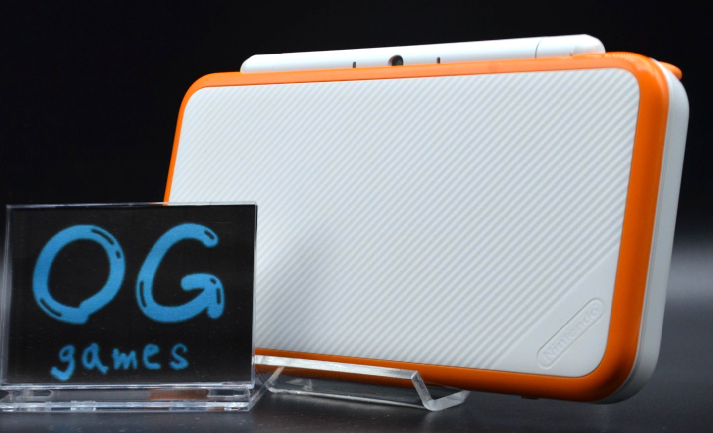 [REGION FREE] NEW Nintendo 2DS LL XL Orange White Console Tested 012