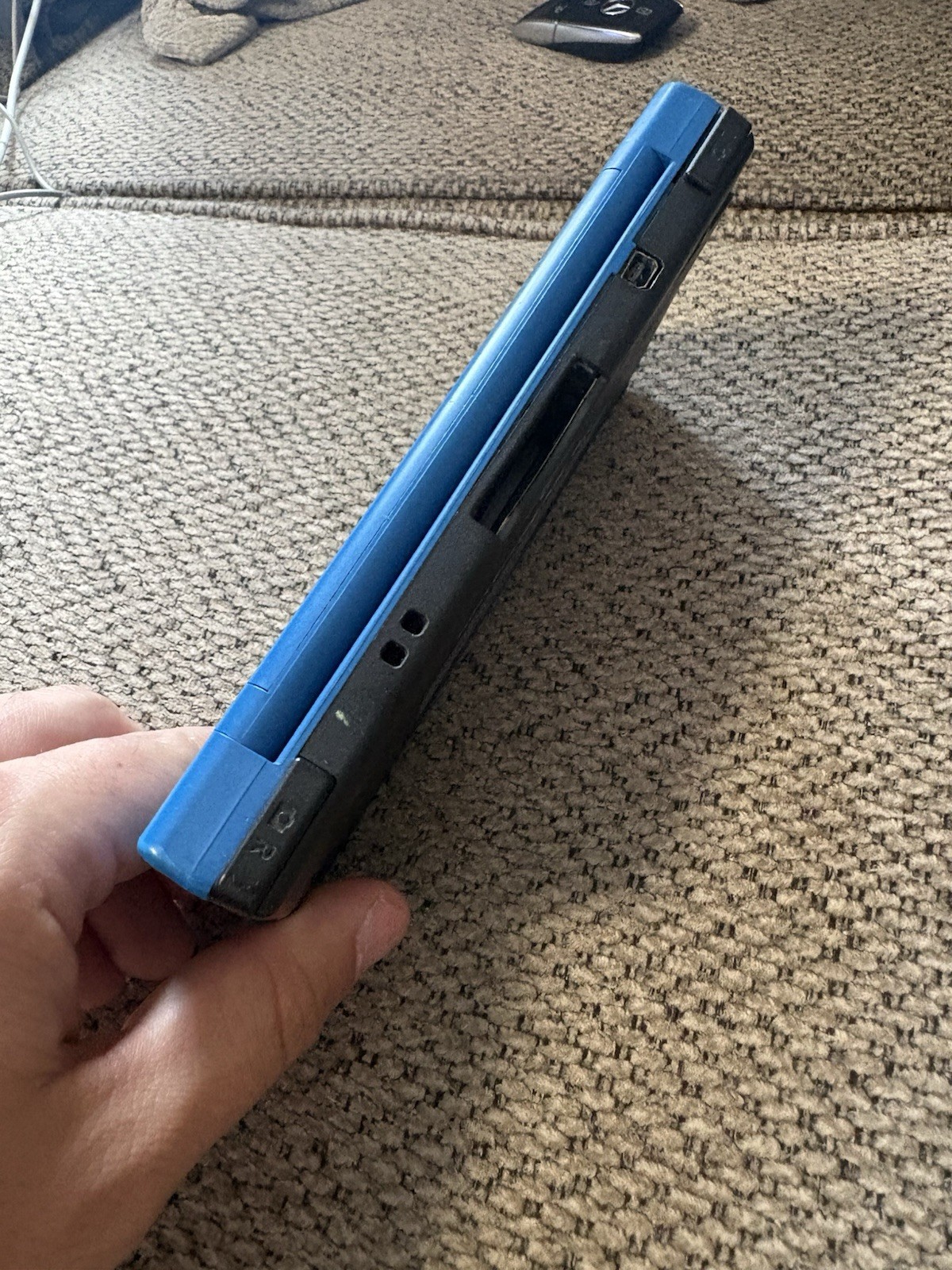 Nintendo DSi XL Handheld Game Console UTL-001 Midnight Blue