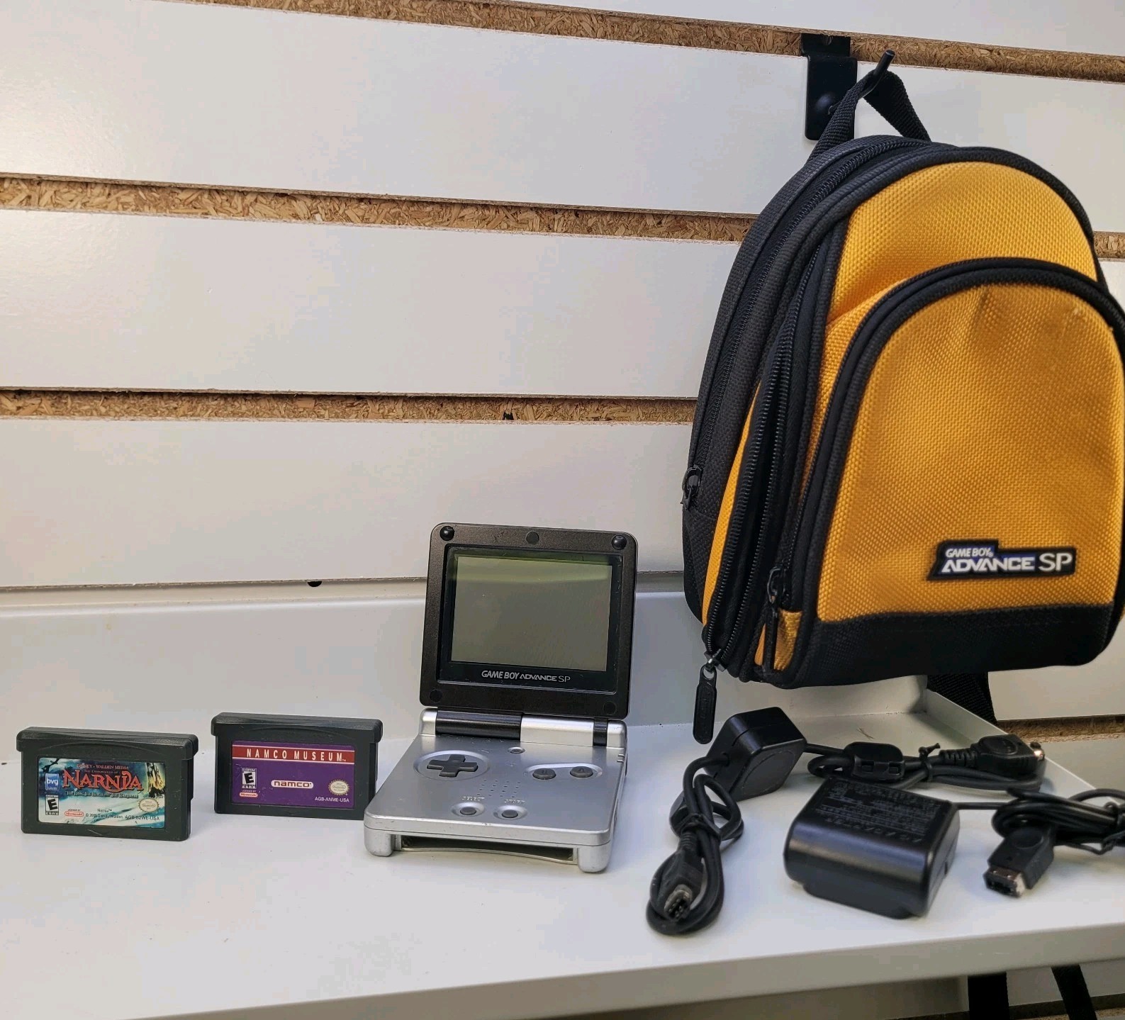 Nintendo Game Boy Advance SP Bundle with Accessories and Games