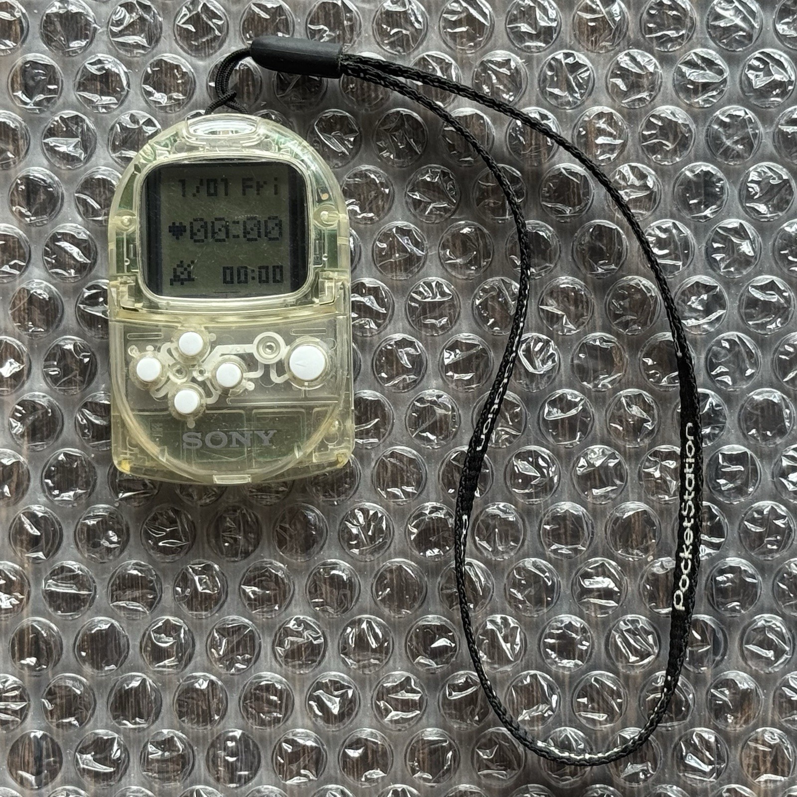 Sony PlayStation Crystal Clear PocketStation + Strap SCPH-4000 JPN | US SELLER 2