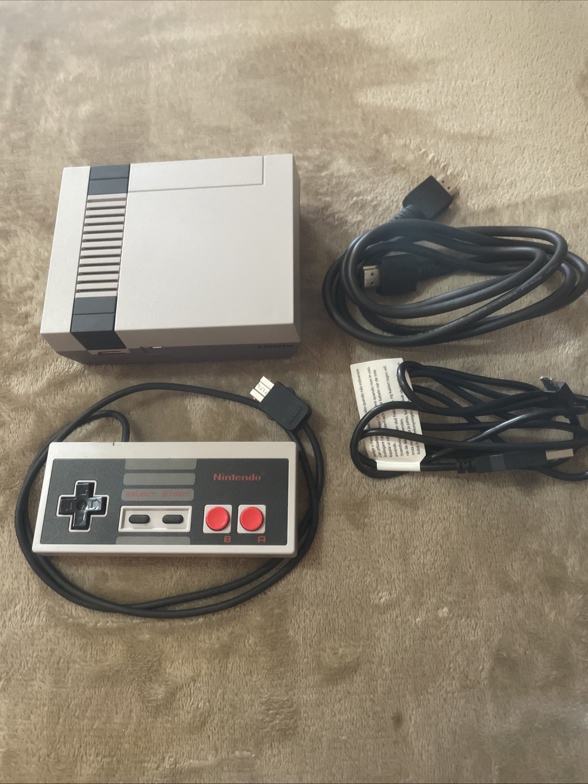 Nintendo NES Classic Edition CLV-001 Console All Original Cords. Clean!