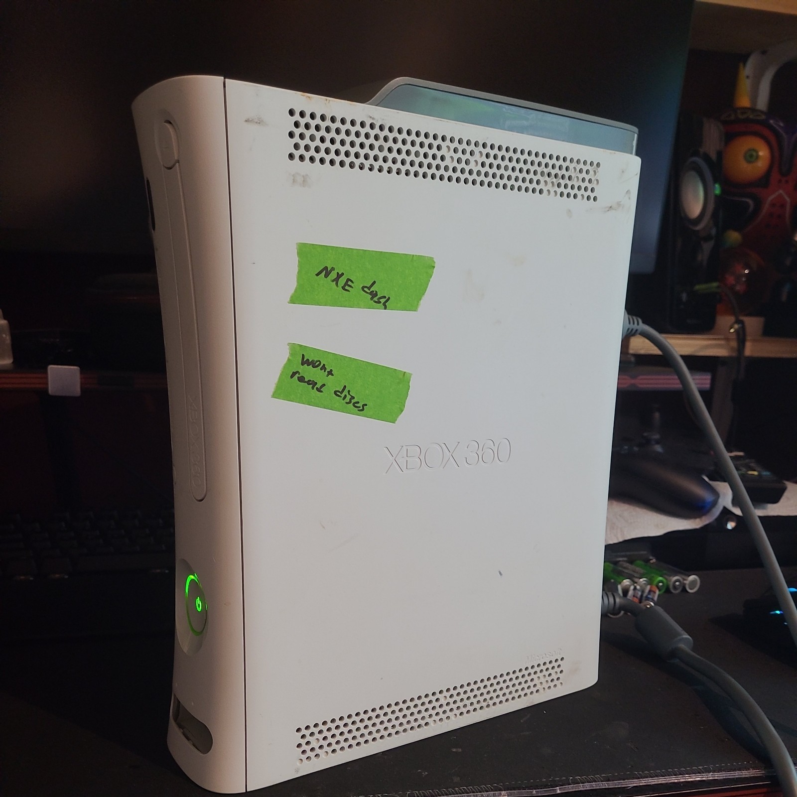 Xbox 360 Console NXE Dashboard (won’t read discs)