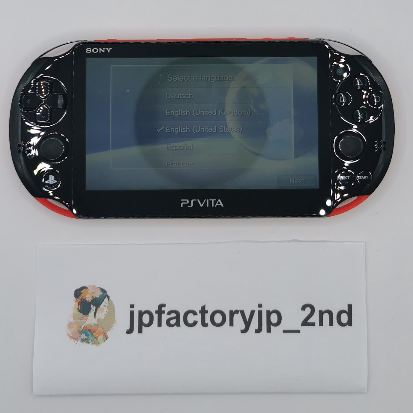 SONY PS Vita PCH-2000 Playstation Console Only Chargers Various Colors