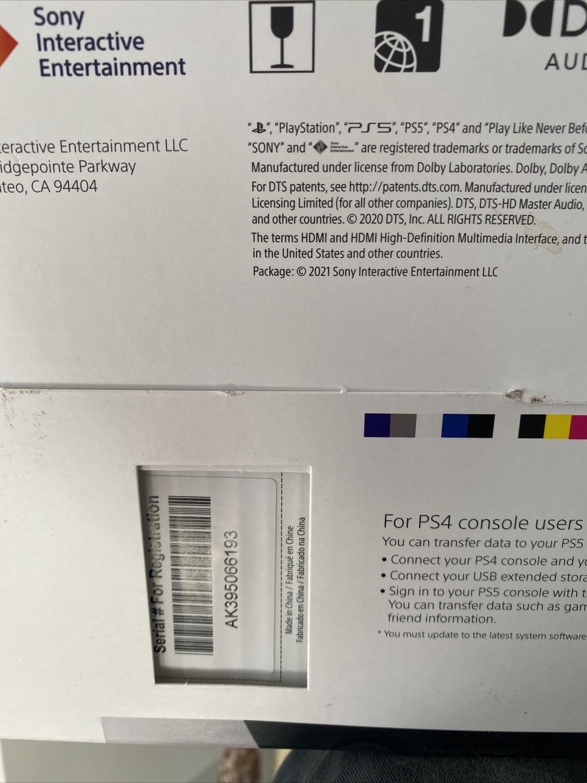 PlayStation 5 Disc Version 825gb *BRAND NEW*