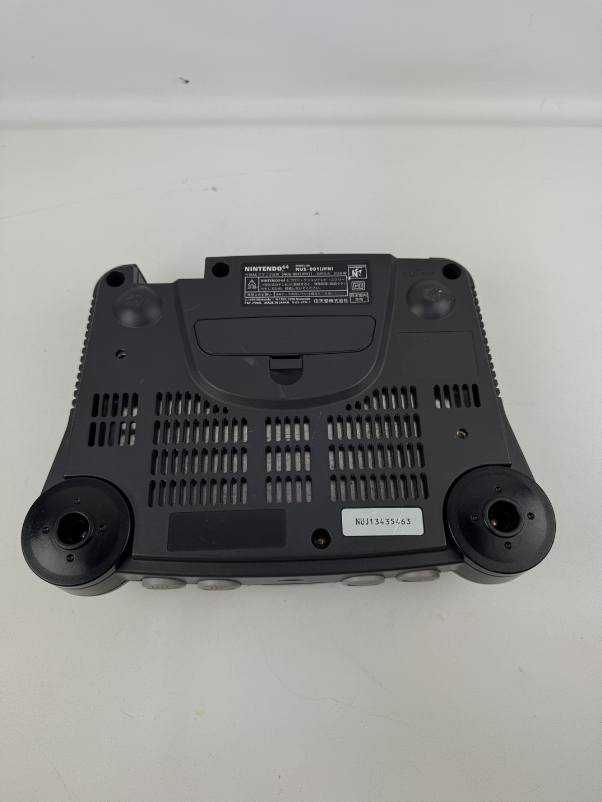 Nintendo 64 N64 NUS-001 (JPN) Console System Cables