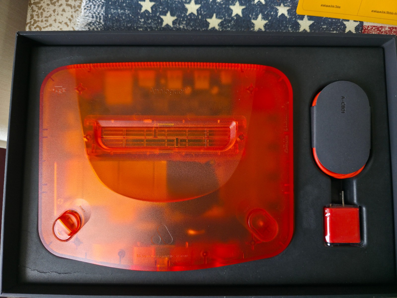 Analogue 3D Funtastic Fire Orange Limited Edition
