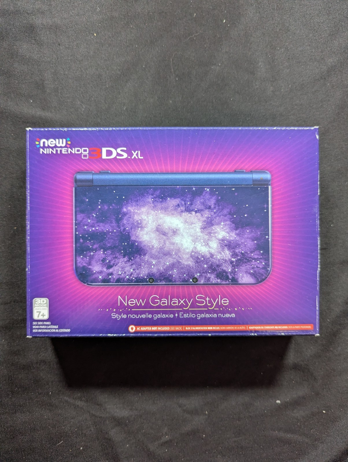 New Nintendo 3DS XL Galaxy Handheld Console CIB Matching Serials US