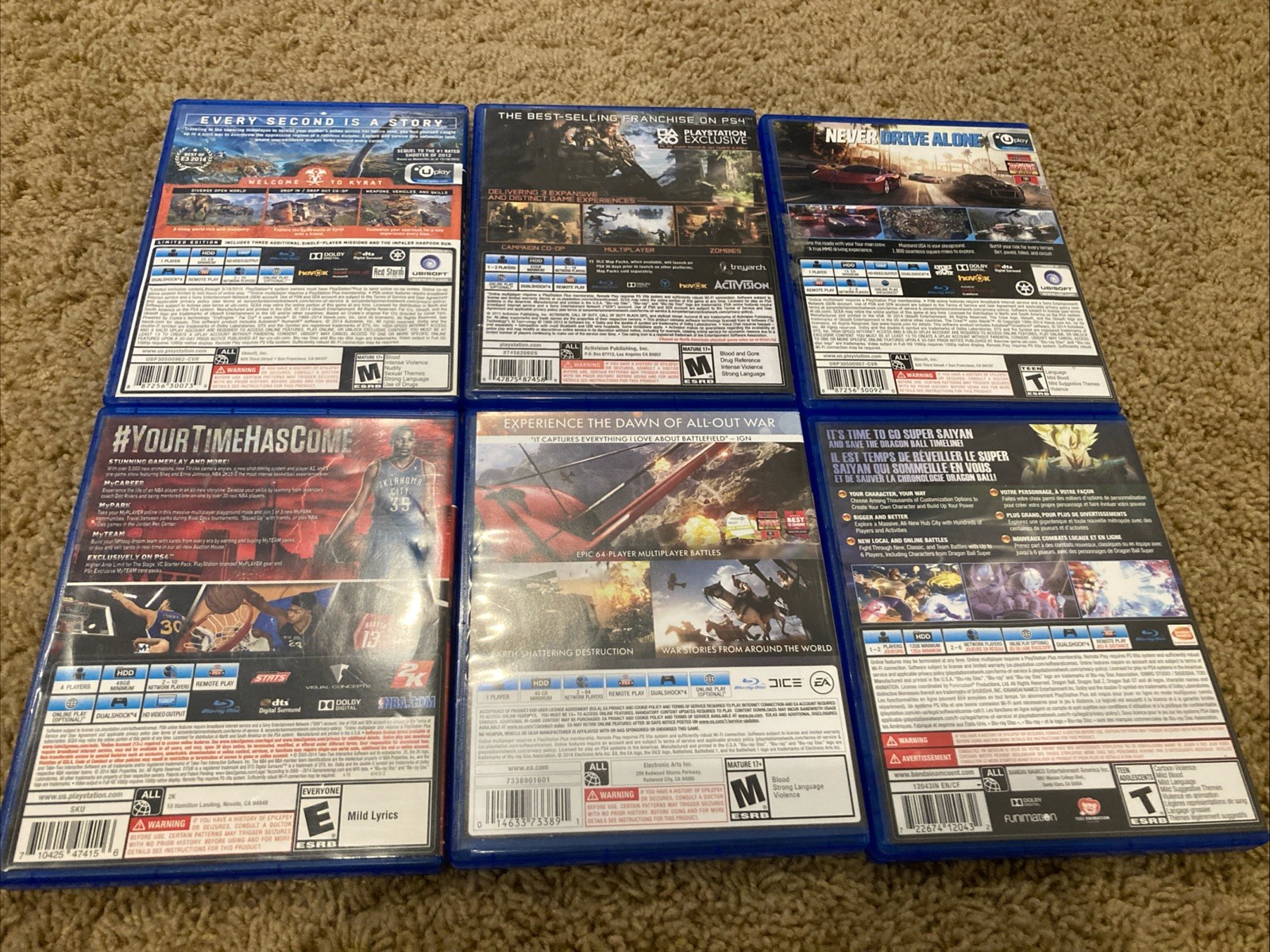 Sony PS4 PlayStation 4 Slim 500GB Black Console Bundle & Games – Tested!