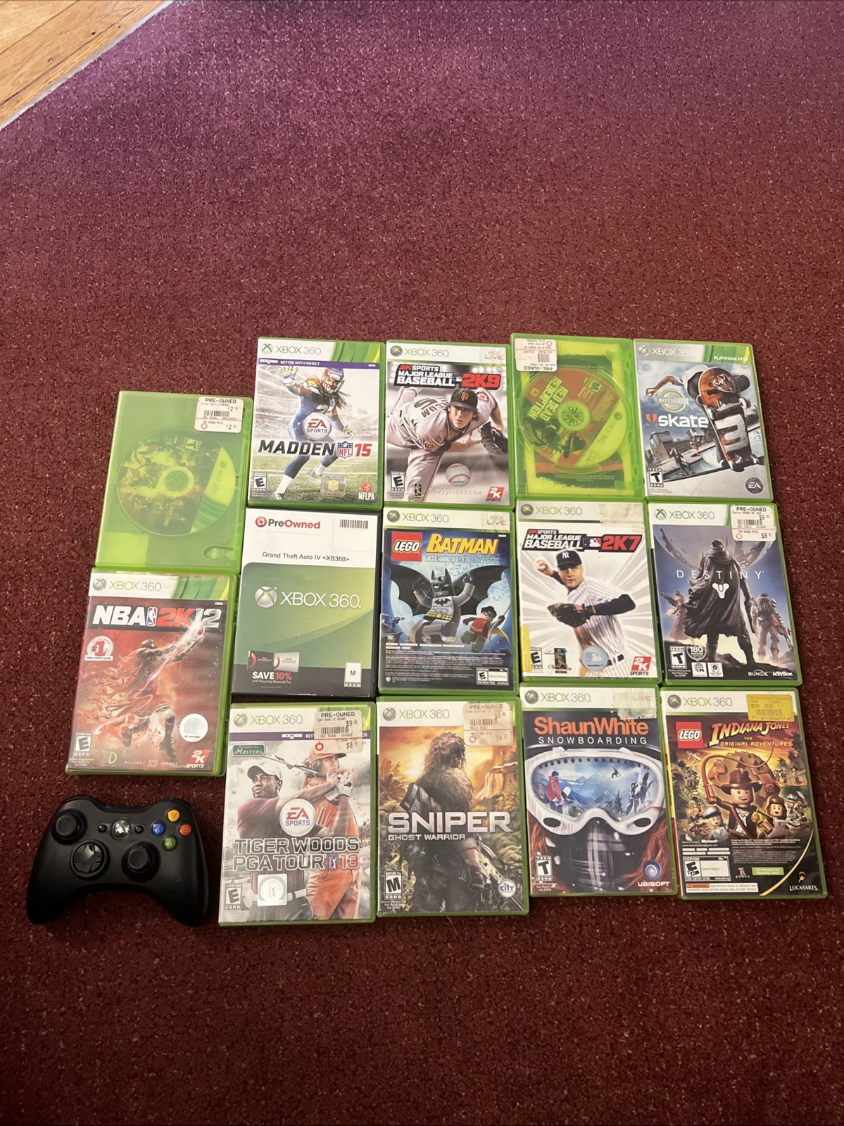 Call of Duty MW3 Edition Xbox 360 Slim 320GB Bundle Adult Owned 7 Game Lot ❤️