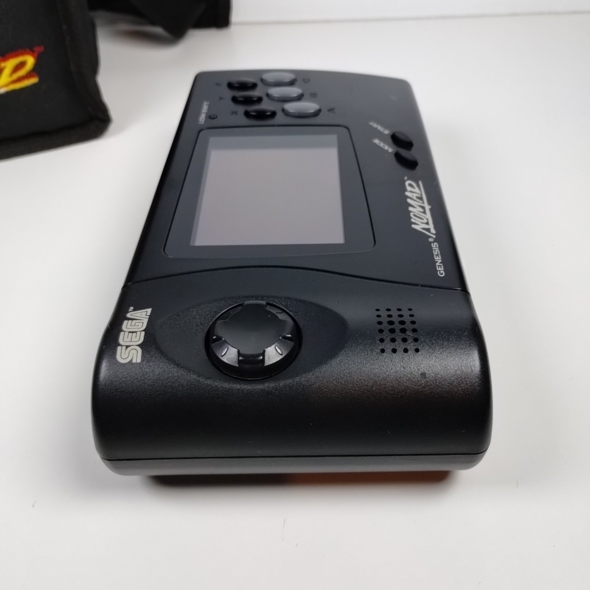 Sega Genesis Nomad Handheld Console Black Model MK-6100 W Cords, Game & Control