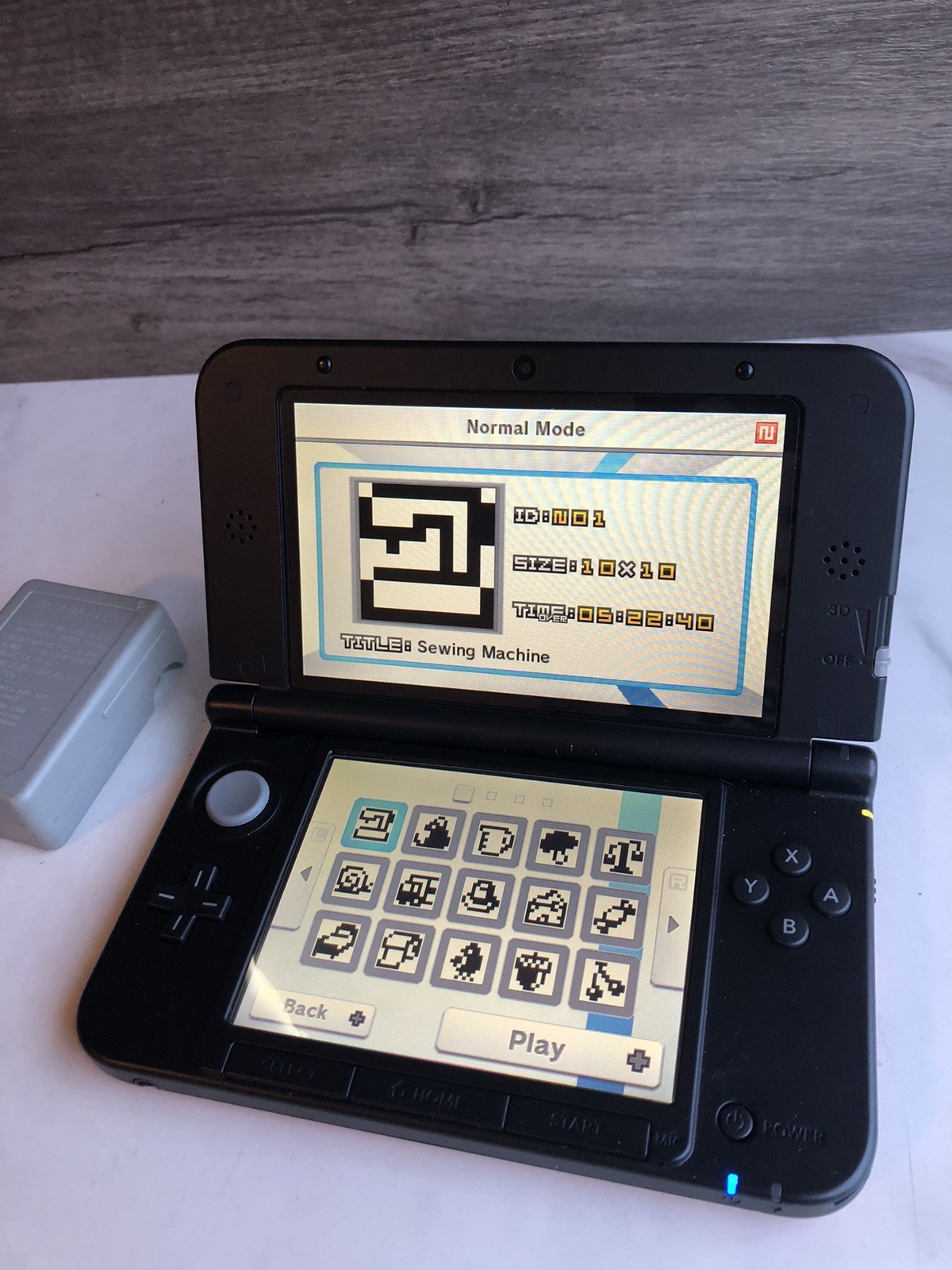 Nintendo 3DS XL Red Console SPR-001 US Version TESTED Stylus Bravely Default