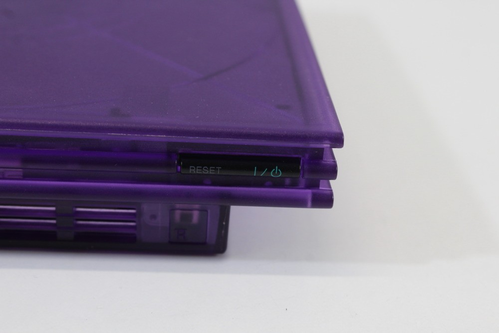 PlayStation 2 PS2 Slim Clear Purple Console Controller AC NTSC-J Japan NEW LASER