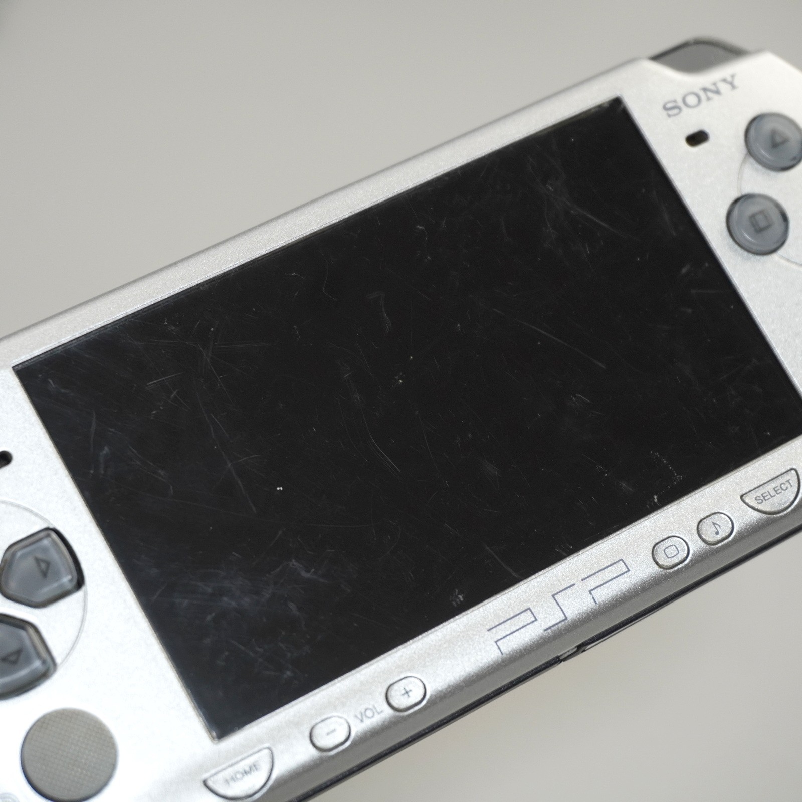 Sony PSP-2000 Console Silver Final Fantasy ver. Fully Tested! (NO BATERY) #5705
