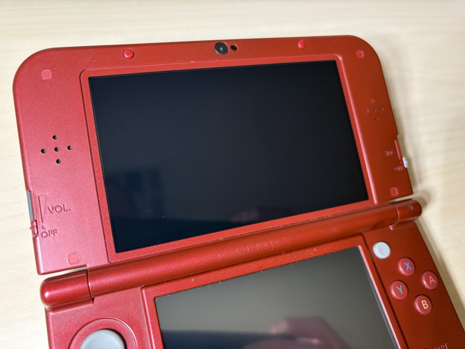 New Nintendo 3DS XL Red Handheld Console In Box – Near Mint
