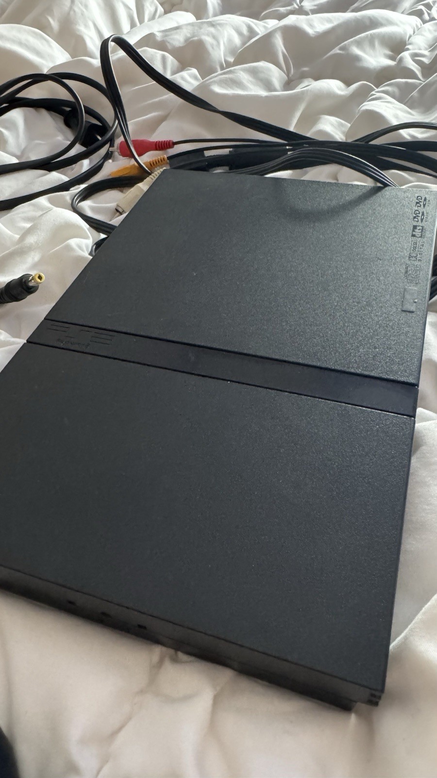 Sony PlayStation 2 Slim Console w/ Controller and Cables READ DESCRIPTION