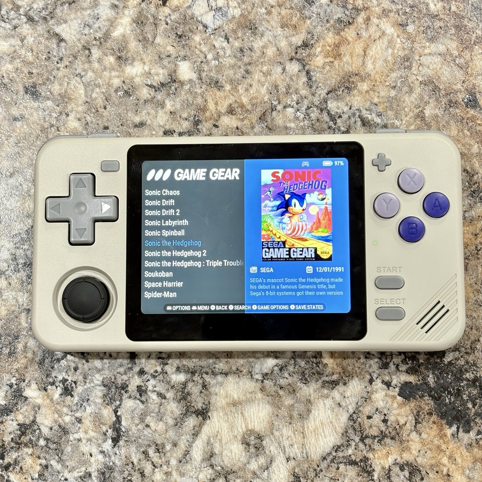 New PowKiddy RGB10X Gaming Handheld New 64GB Card Custom Loaded Ready To Play