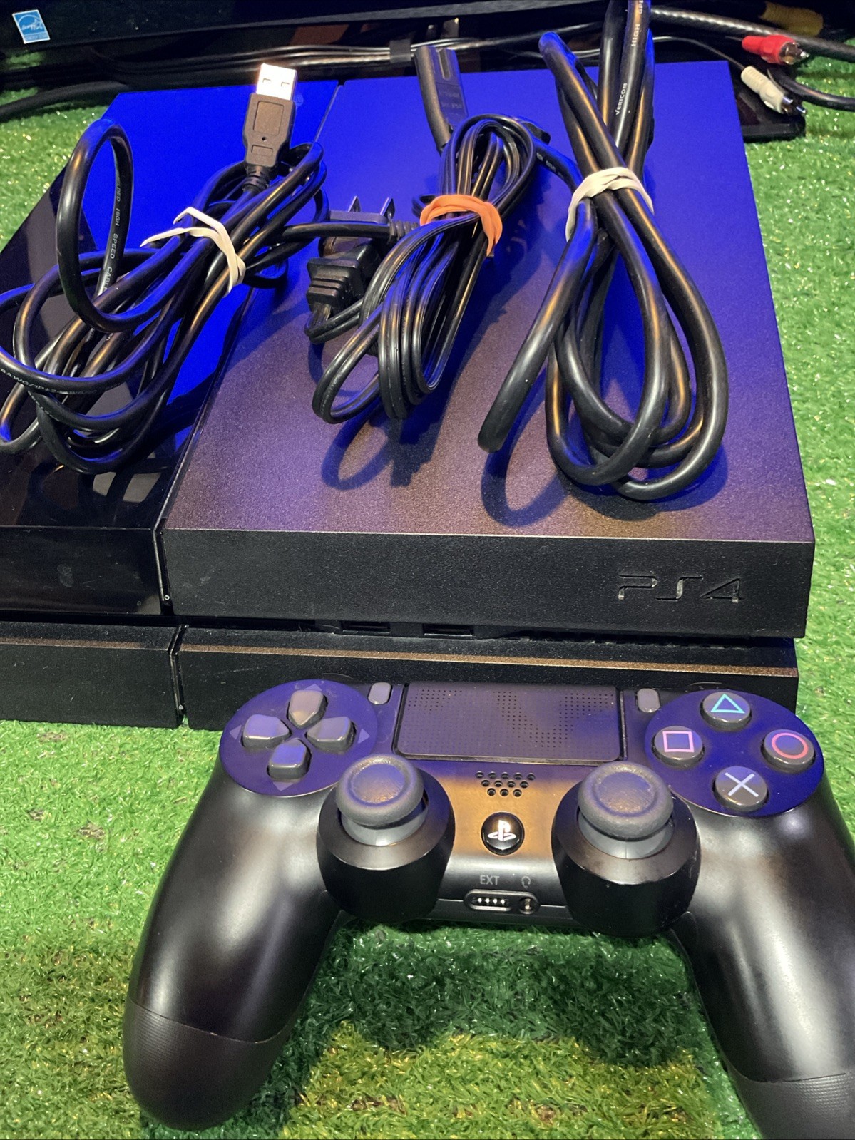 Sony Playstation 4 (PS4) Gaming Console W/ Controller + Charge, HDMI, Power Cord