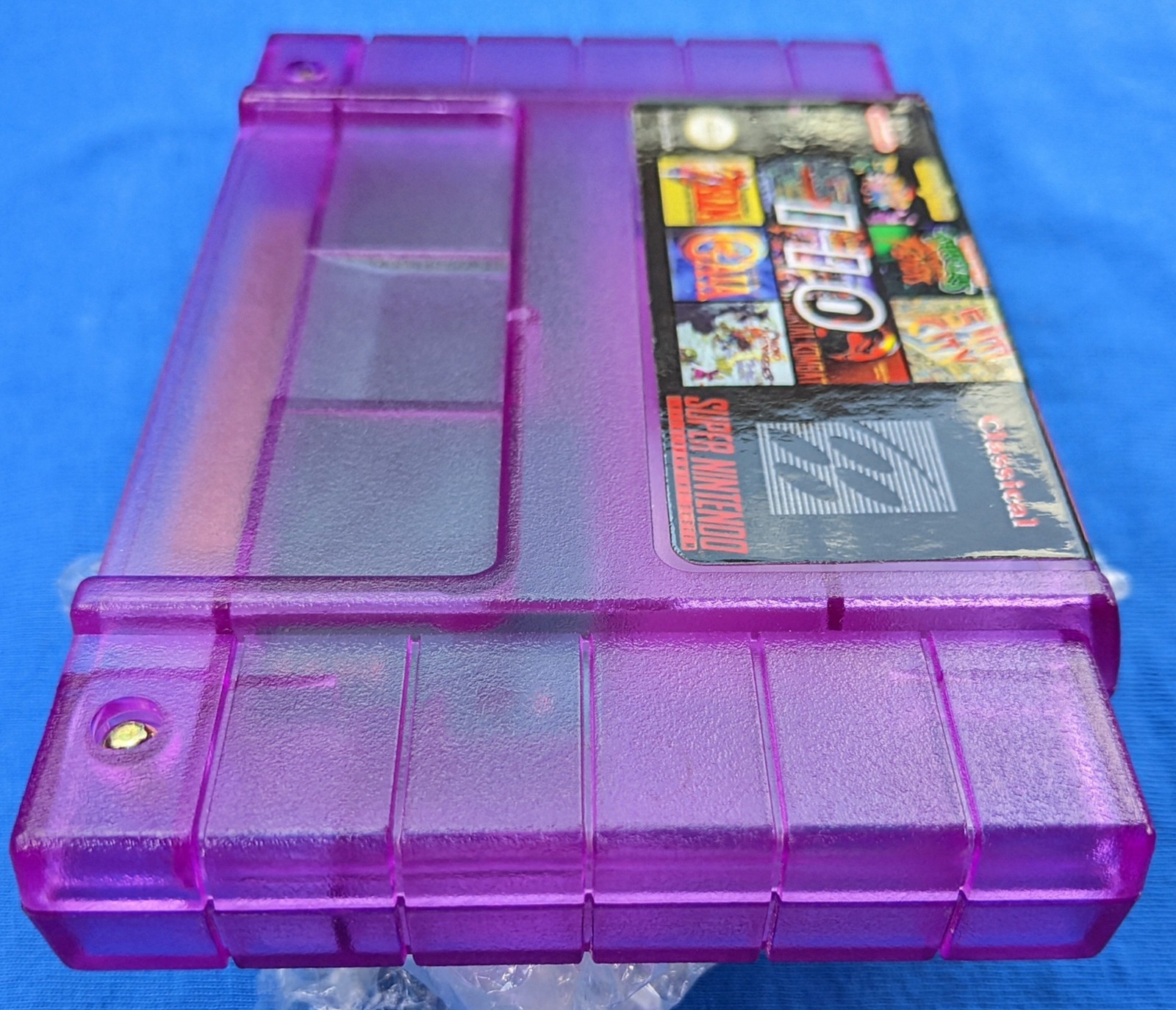 110 in 1 Classical Multi- Game Cartridge for Super Nintendo SNES Tested Works