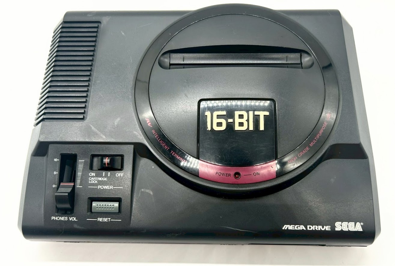Sega Mega Drive Console HAA-2510 Controller Game Soft NTSC-J Japan #449