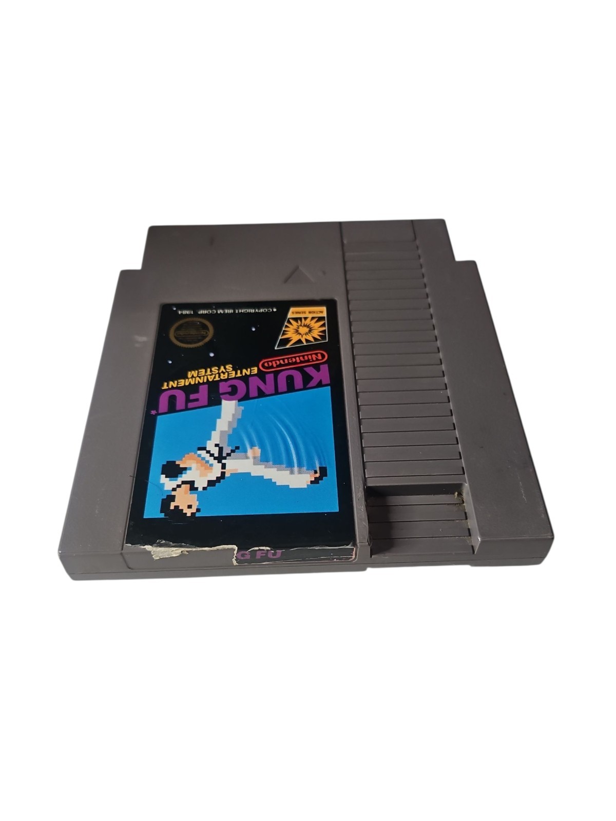🔥Nintendo Entertainment System 8-Bit Video Game KUNG FU Cartridge TESTED