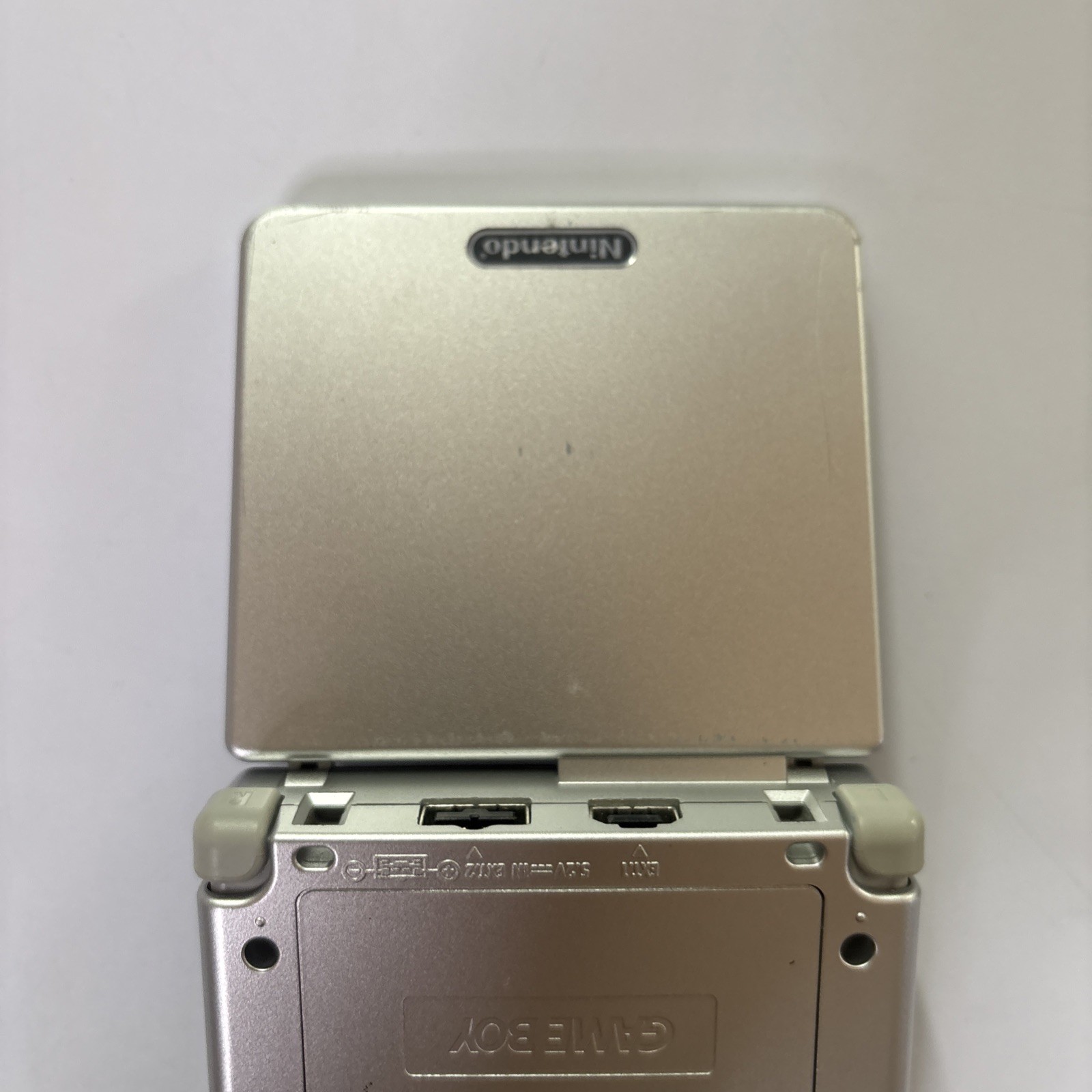 Nintendo Gameboy Advance SP Console Silver AGS-001