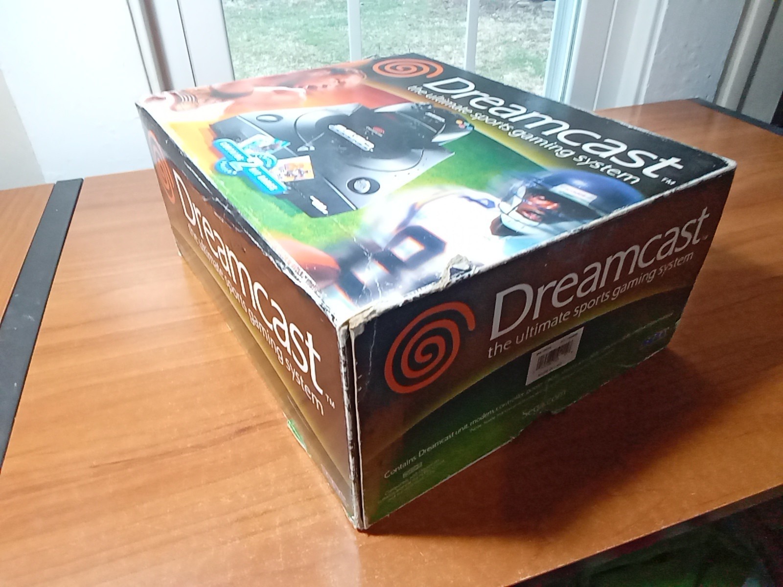 Sega Dreamcast Sports Edition Black Console Bundle NTSC USA Box + Manual TESTED
