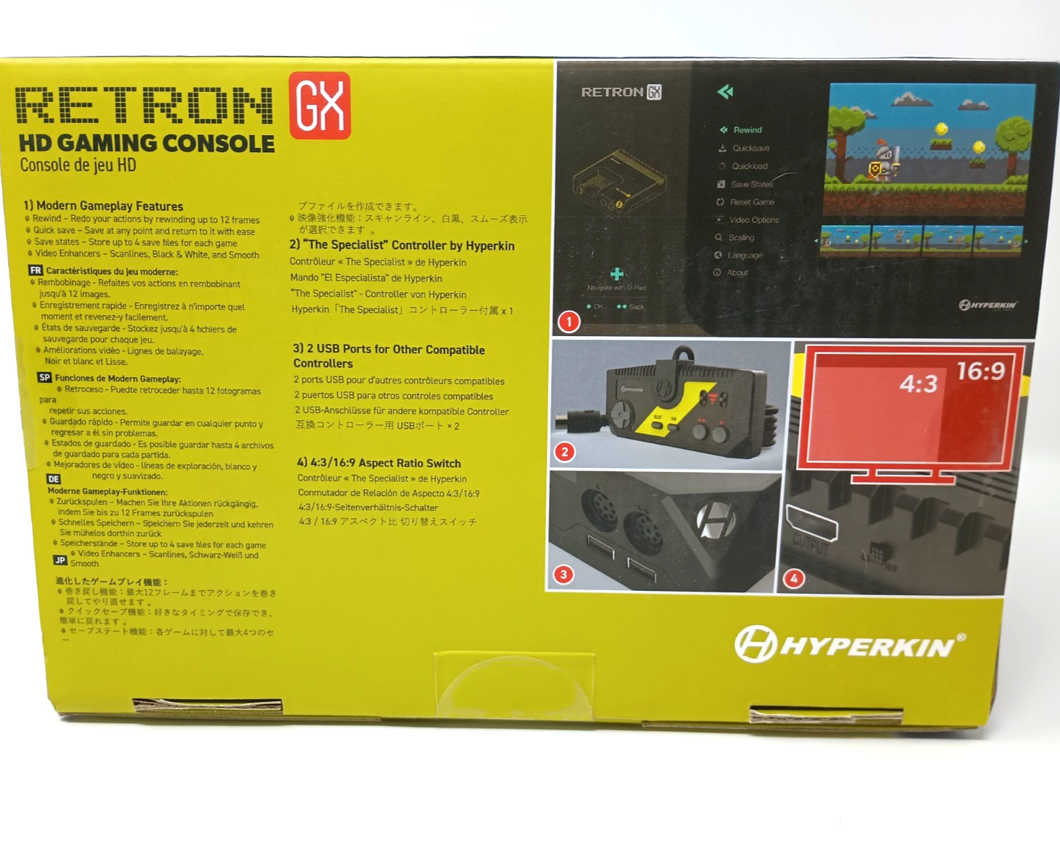 Hyperkin RetroN GX TurboGrafx-16/PC Engine HD Retro Gaming Console