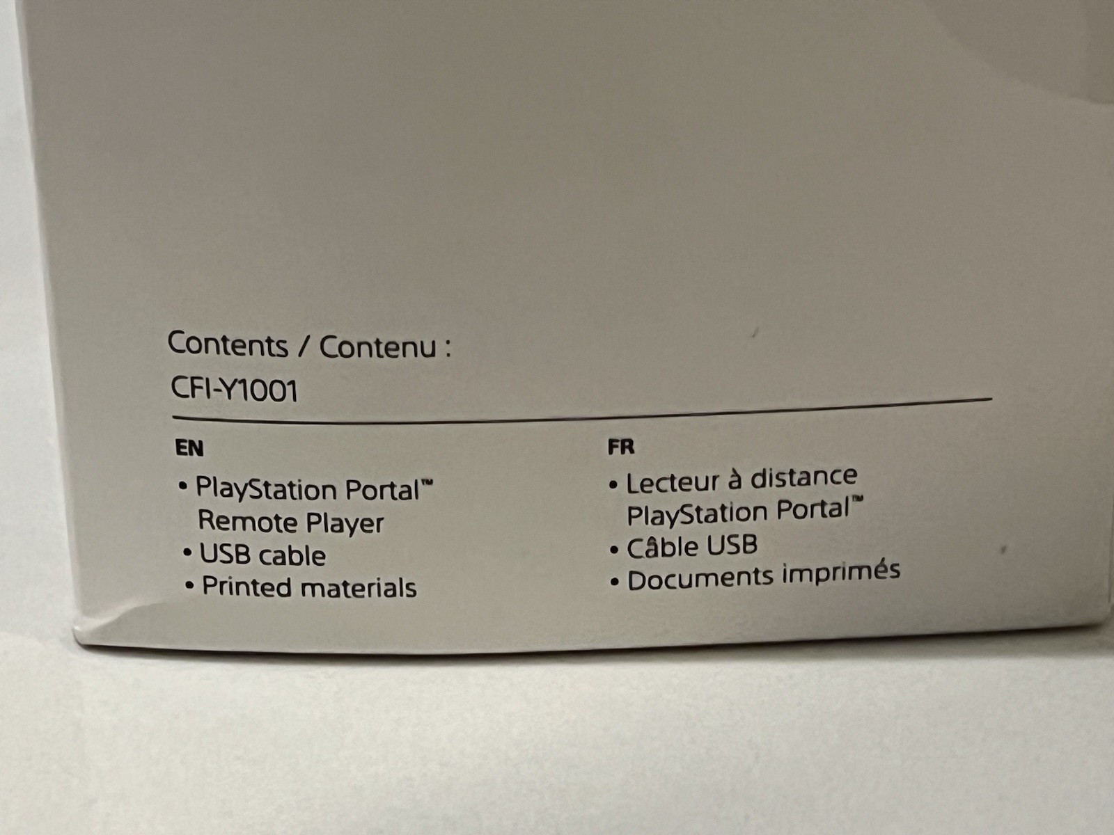 PlayStation Portal Sony White CFI-Y1001 Open Box for PS5