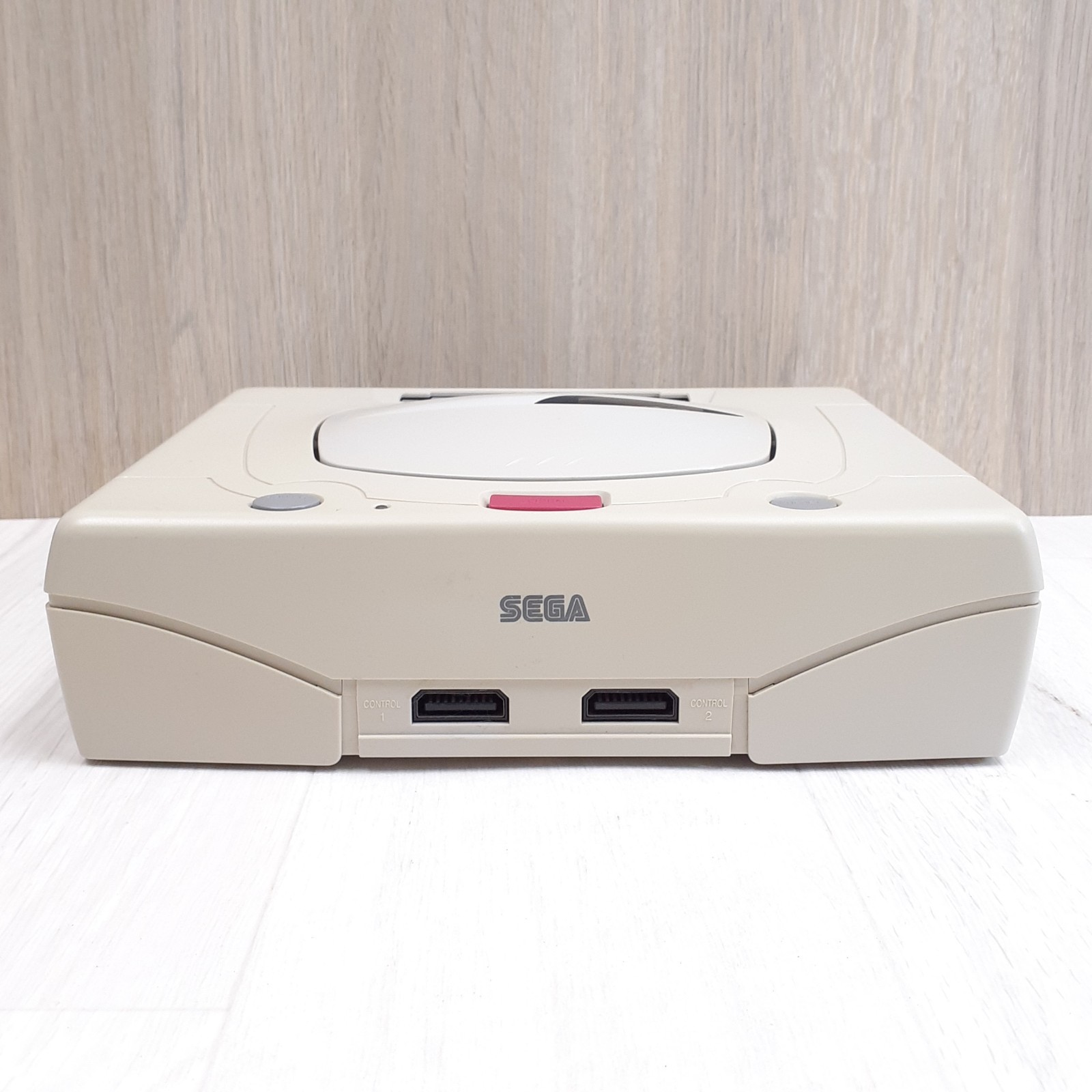 Sega Saturn Console Bundle w/ 2 Controllers 8 Games Tested Japan White HST-3220