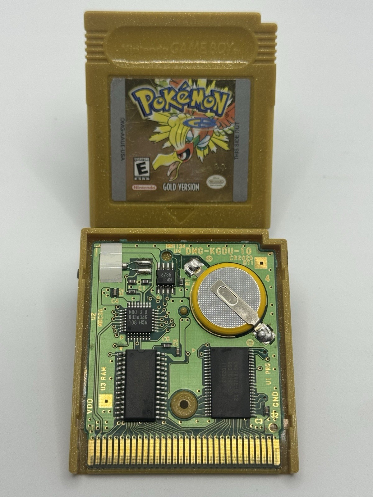 Nintendo Game Boy Color Console GBC CGB-001 – Dandelion Yellow & Pokémon Gold