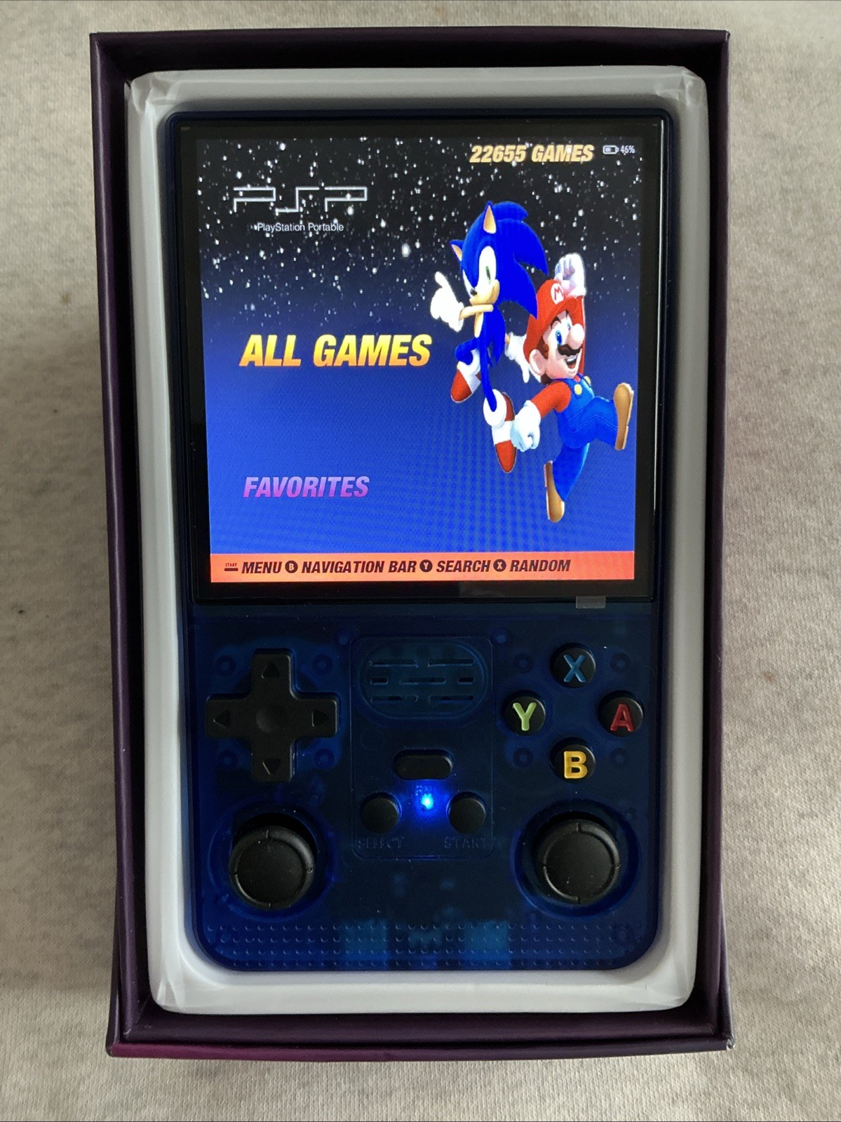 R39 MAX Handheld Retro Console 4″ IPS Screen