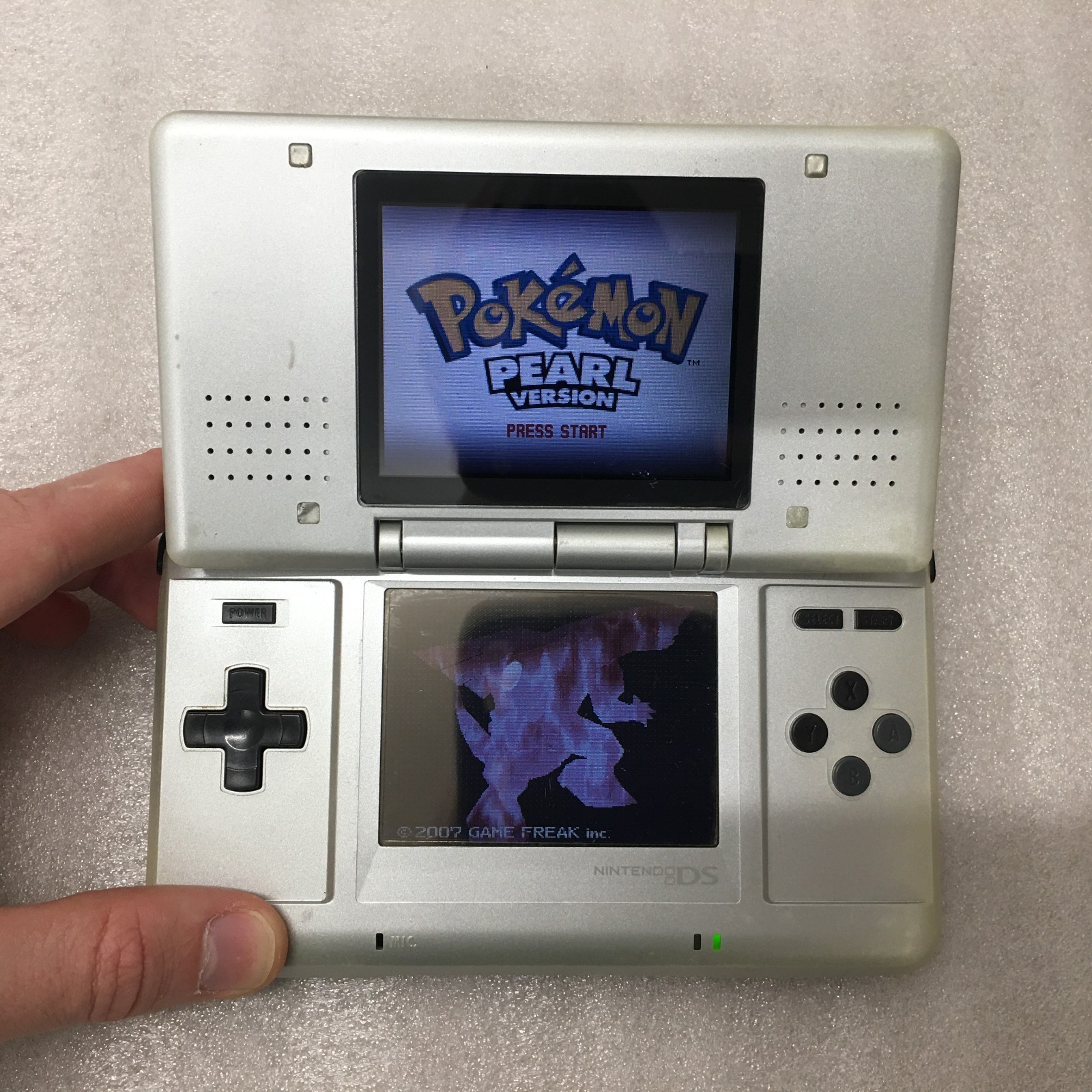 Nintendo DS Silver + LOOPY CAPTURE CARD