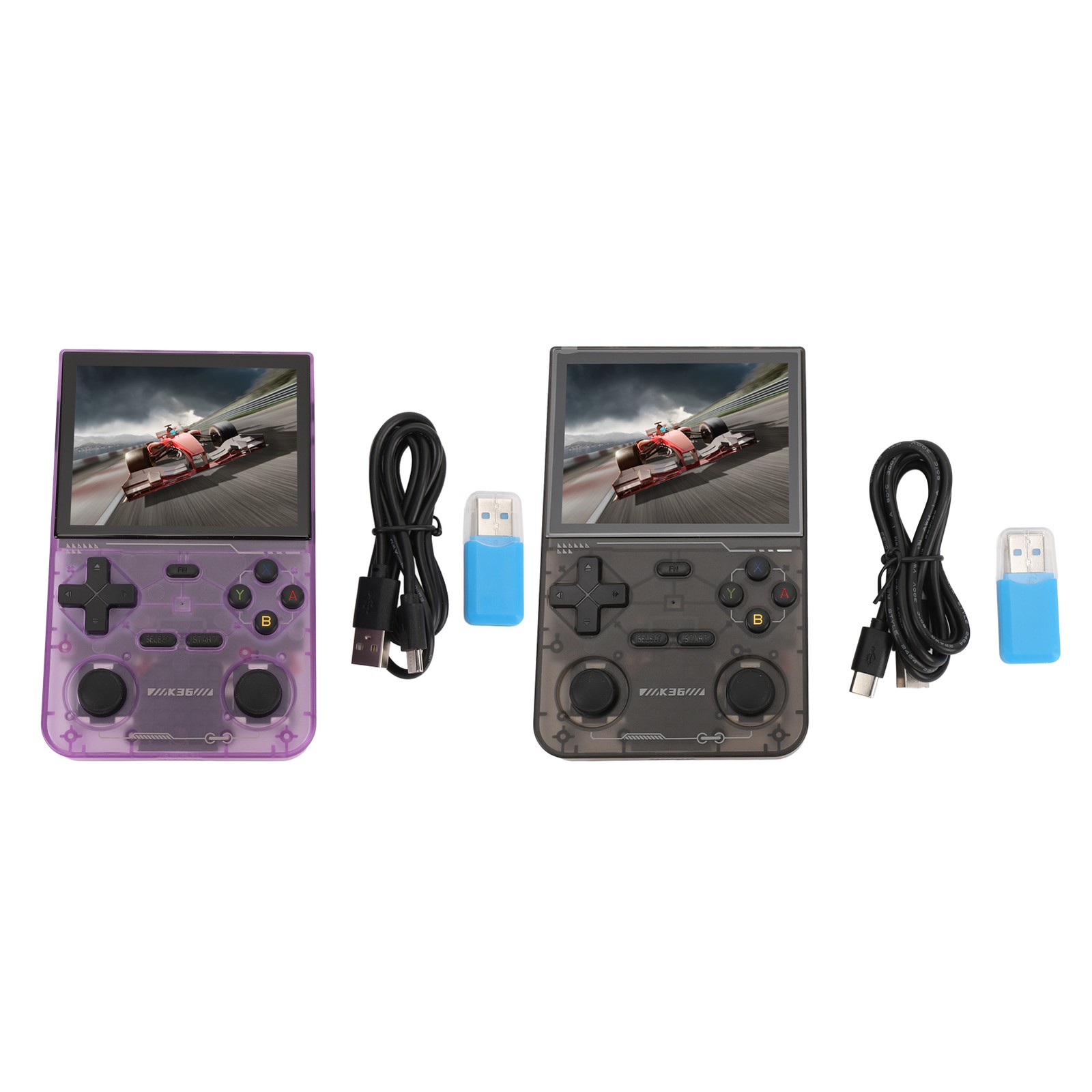 Retro Handheld Game Console 3.5inch 640×480 Screen Dual Joystick 3500mAh