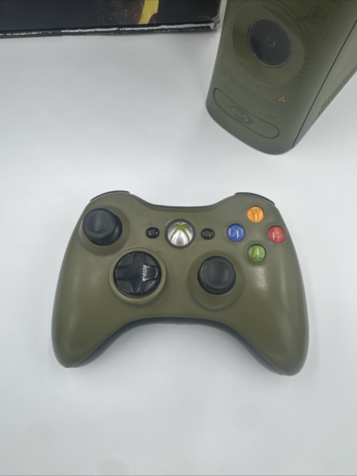 Halo 3 special edition xbox 360 console- Green Edition (read Description As Is )