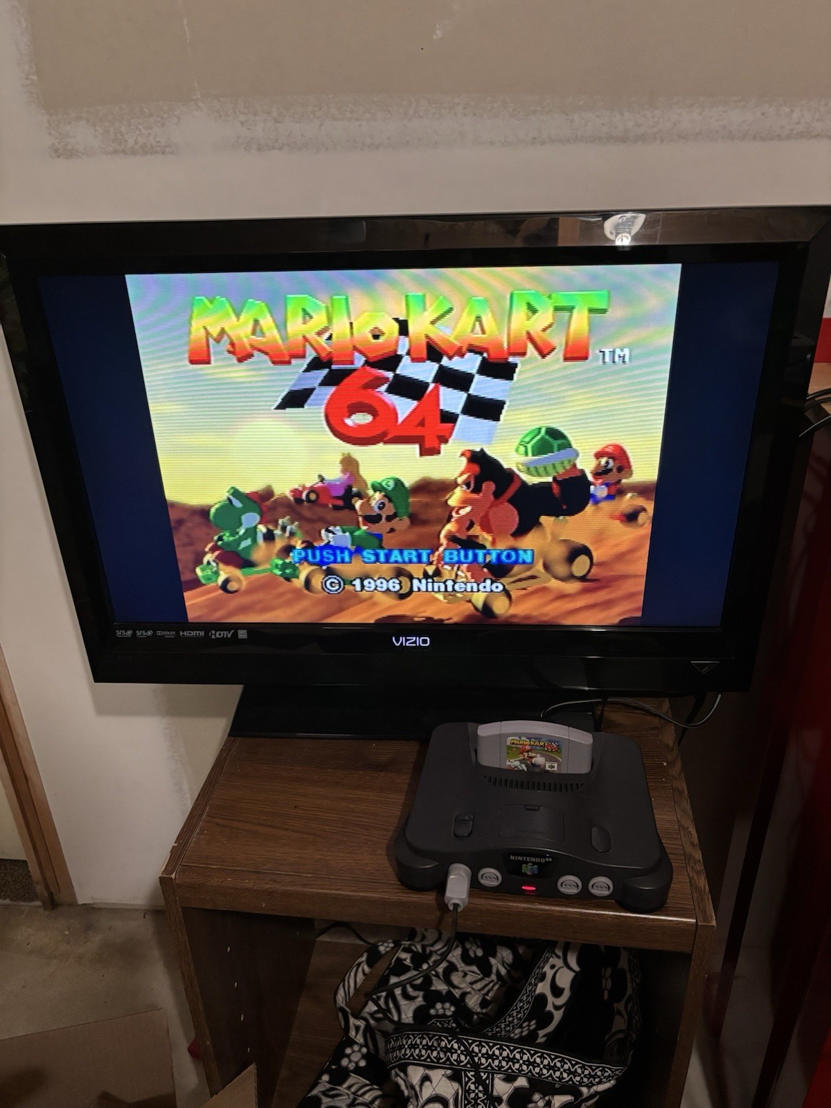 Nintendo 64 Home Console And Controller. Cleaned, Tested And Working