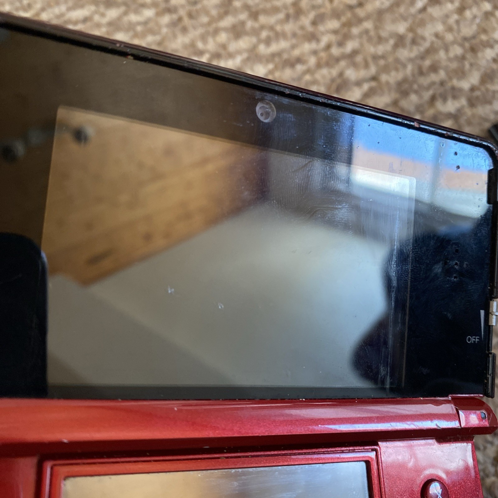 Red Black Nintendo 3ds CTR-001 Lot Of 2 Different Issues READ