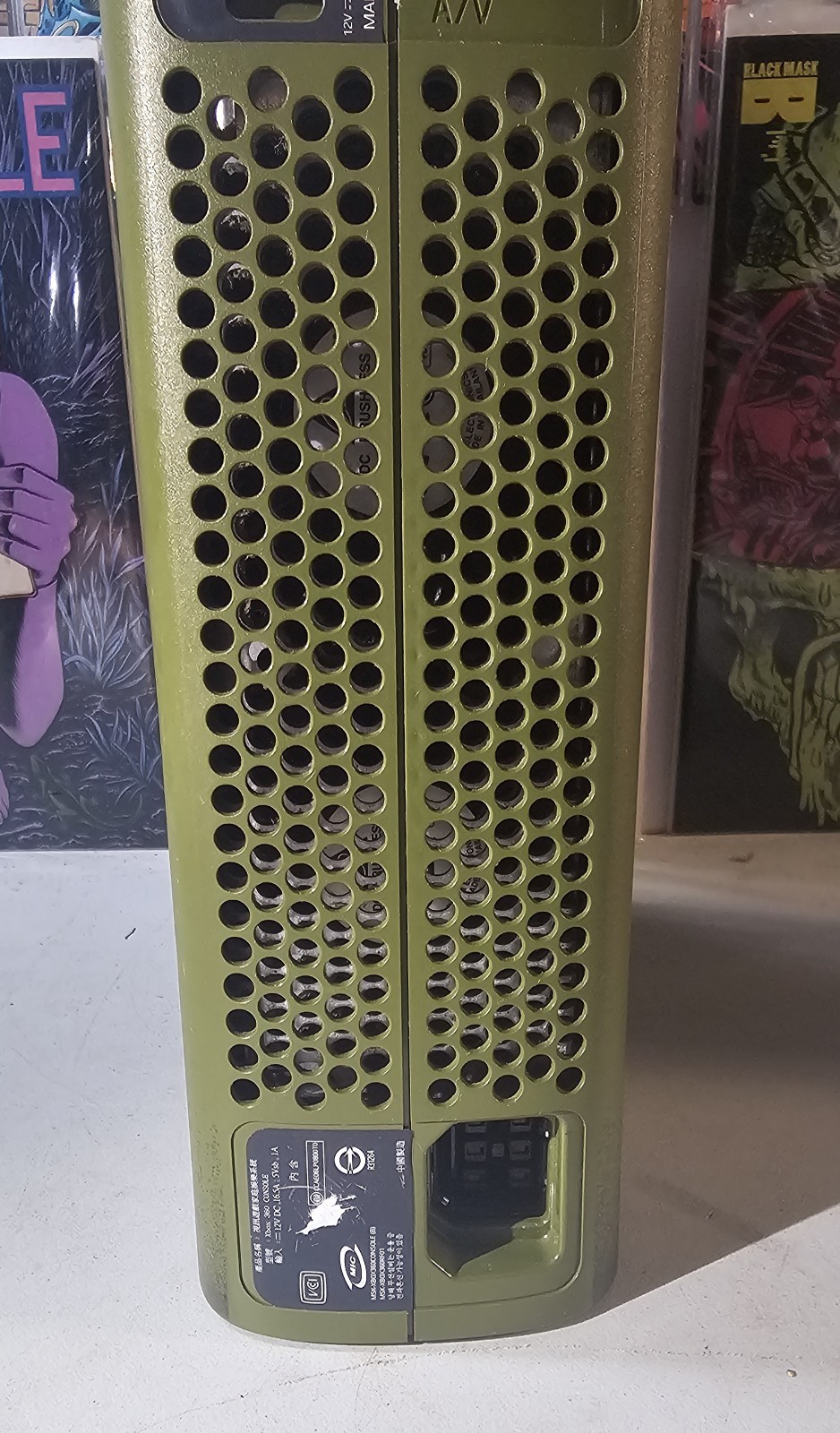 Xbox 360 Halo 3 Edition Console Power Supply 2 Red Lights Overheating As Is