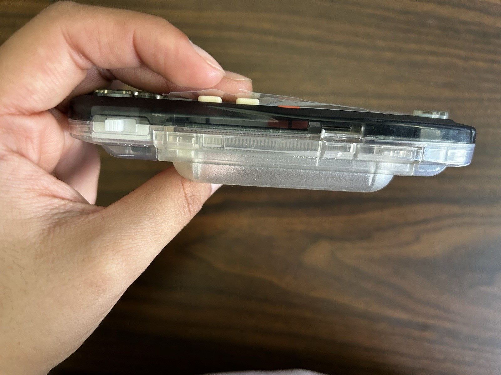 clear black Bandai Wonderswan Color WSC w/ Backlit IPS Screen-FAST SHIPPING