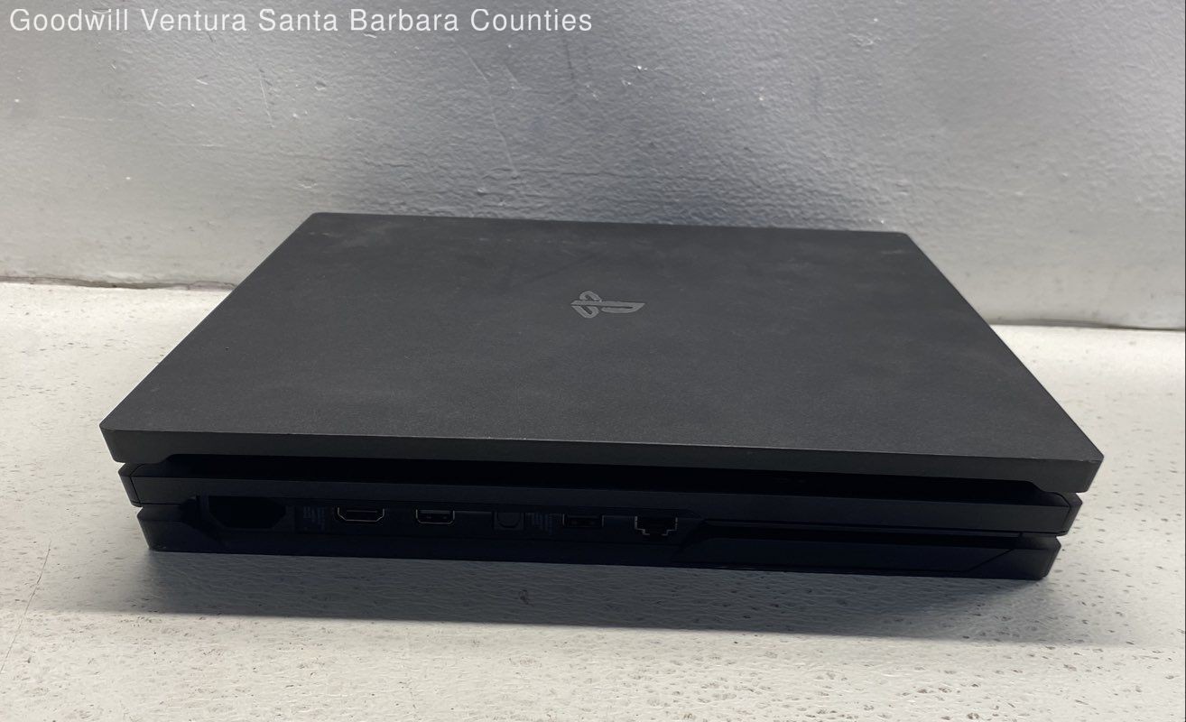 Sony PlayStation 4 Pro FW: 13.50 w/ 2 Games, 1 Controller & Power Cord -Tested