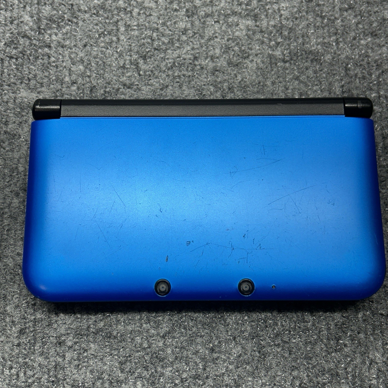 Nintendo 3DS XL Handheld Game Console SPR-001 Blue & Black NO STYLUS w/ Charger