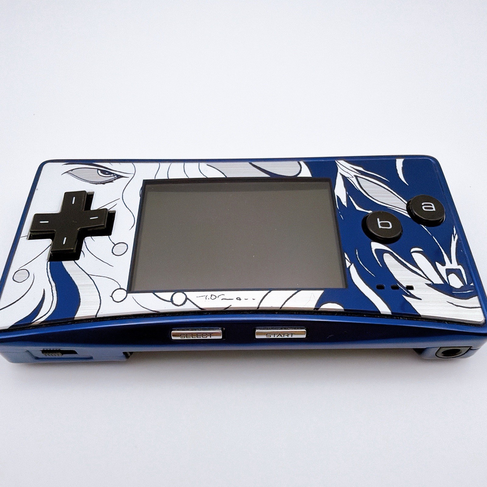 Game Boy Micro FF Yoshitaka Amano Edition + Final Fantasy VI Advance CIB Japan