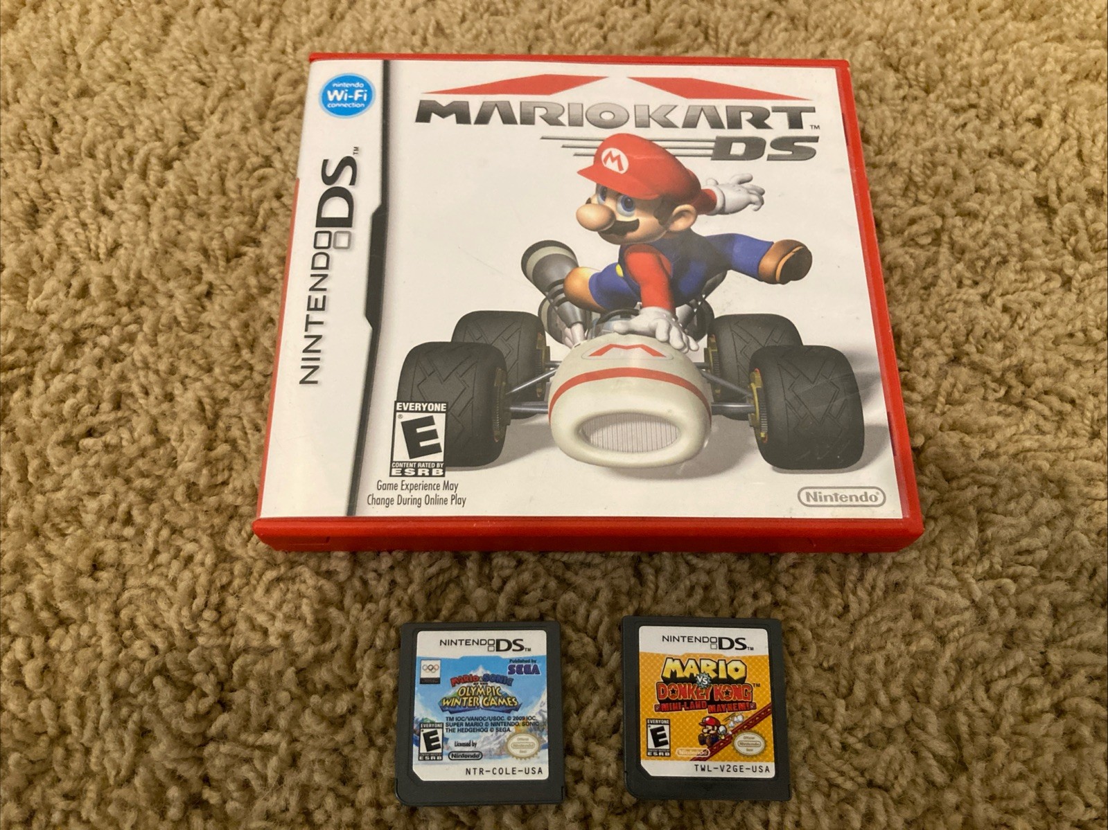 Nintendo DS Original Silver Console – Mario Kart Bundle TESTED!