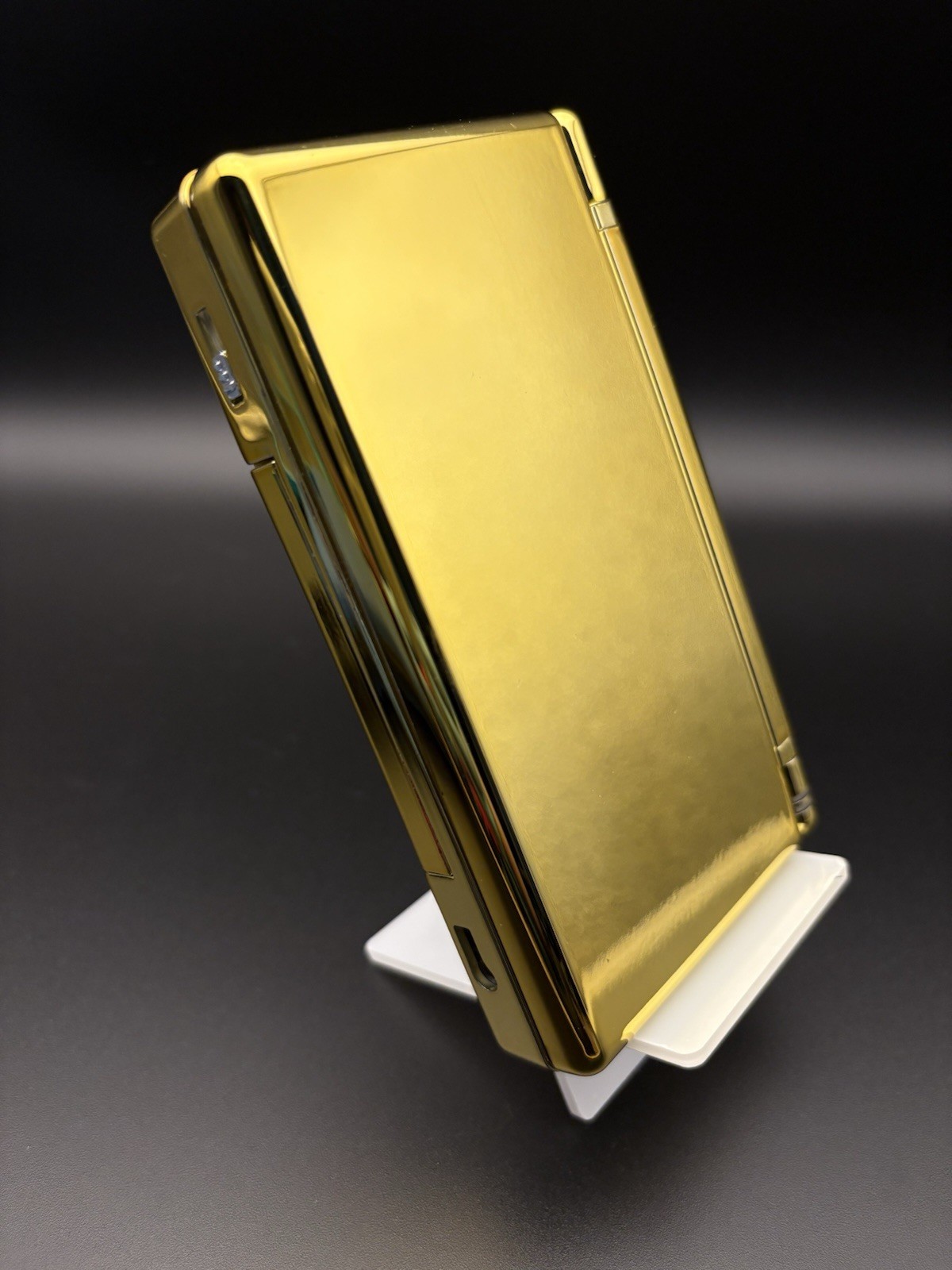 Custom Gold Chrome USB-C DS lite with Silver Accents — Brand New Screens