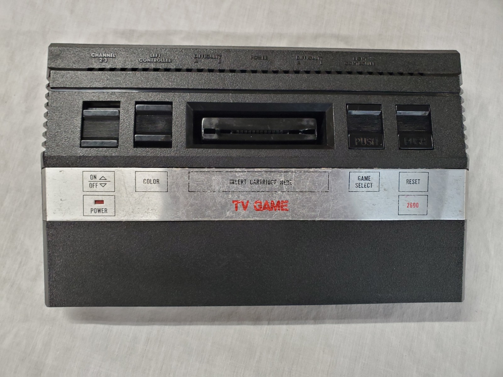 Atari 2600 Clone China PAL-M Rare Bootleg NTSC Board Swapped