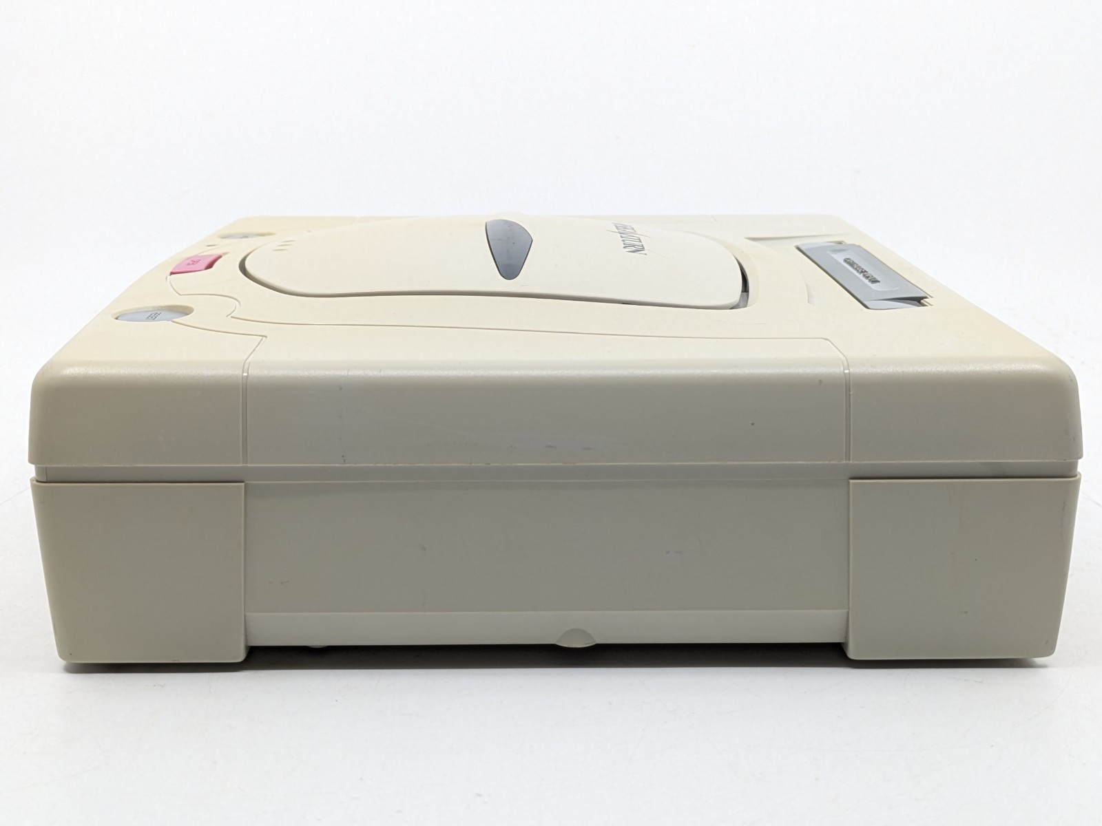 Sega Saturn White HST-3220 NTSC-J Japan Tested w/ SEGA RALLY CHAMPIONSHIP