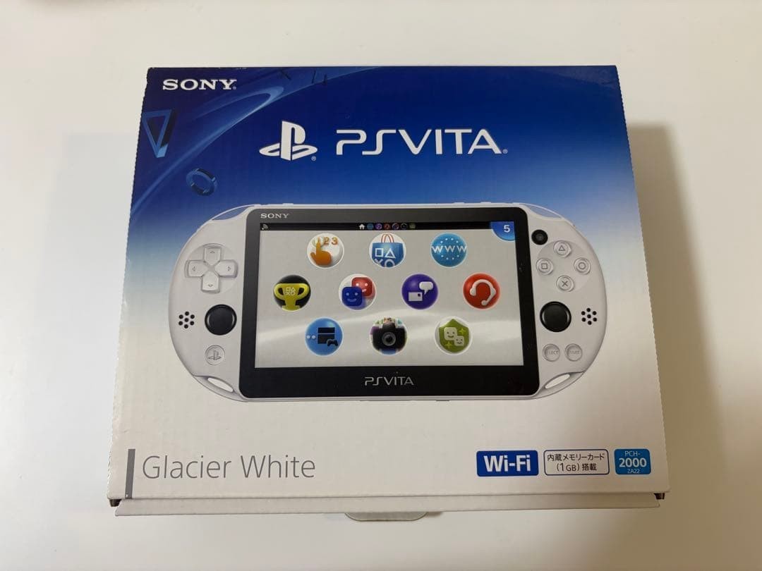 Mint SONY PS Vita PCH-2000 Console White Box Near Unused