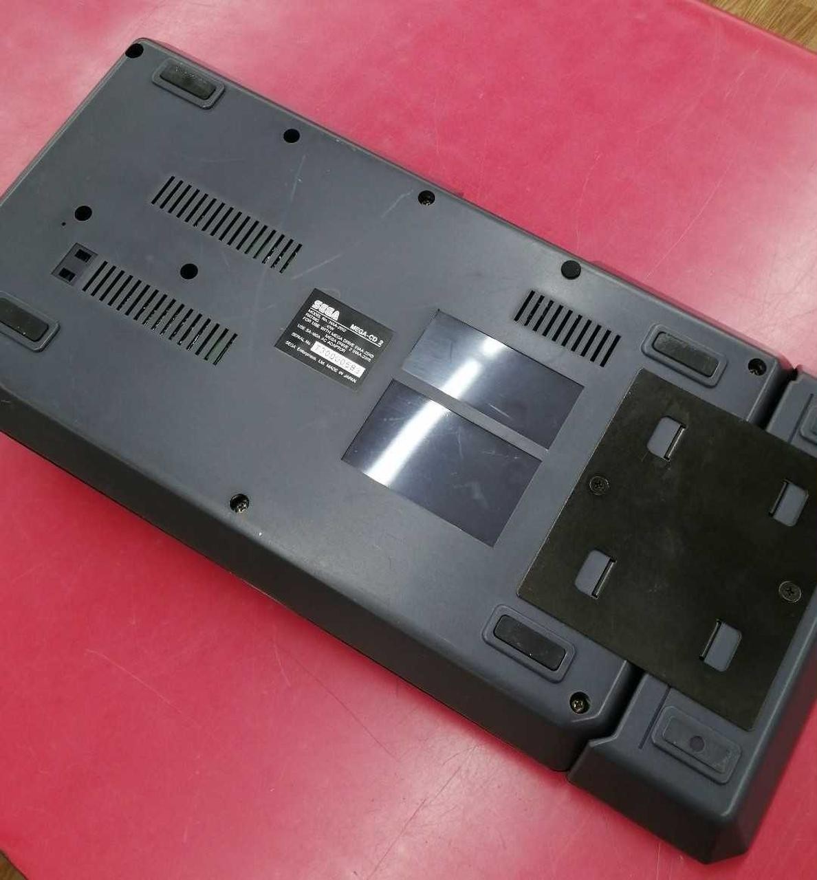 SEGA Mega Drive + Mega CD 2 Console system HAA-2510 / HAA-2912 Tested Japan Good