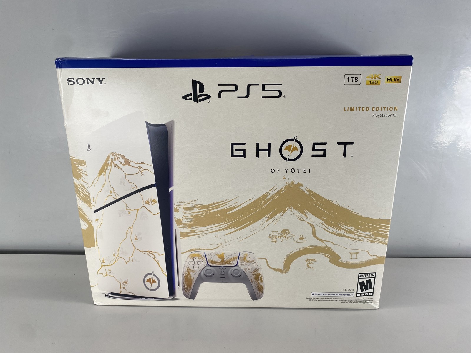 Sony PlayStation 5 Console Ghost of Yōtei Gold Limited Edition Bundle 1TB