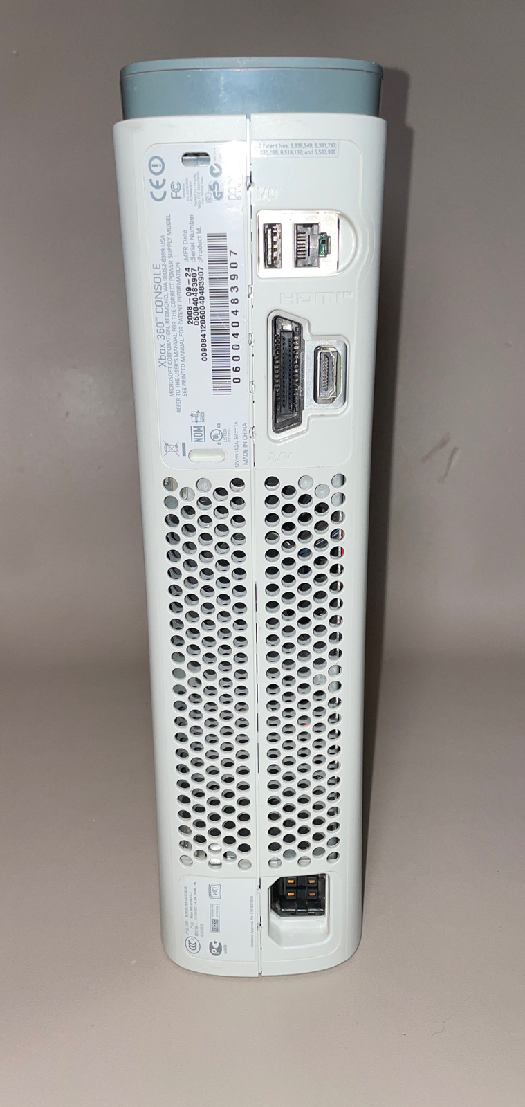CLEAN Xbox 360 Arcade 60GB Console – 256Mb (Xbox) Games – Original Cables TESTED